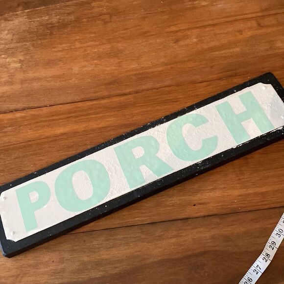 Farmhouse Porch Sign w Hangers or Stand Alone Option - Picture 9 of 10